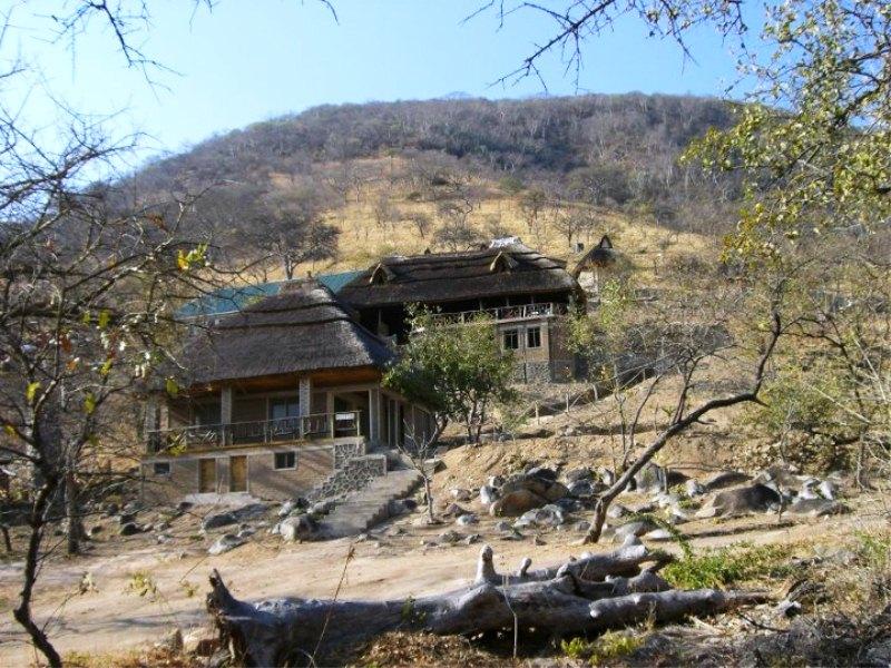 View of the lodge.