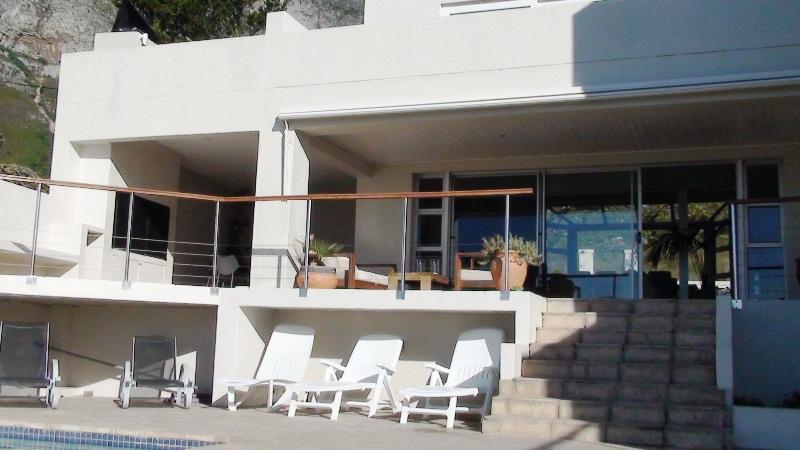 Front view of Camps Bay House.