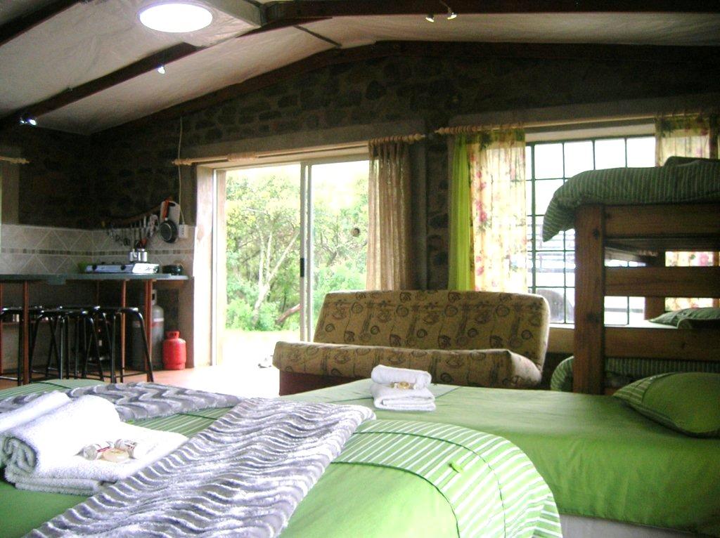 Lime Green Beds, Sleeper Coach & Kitchen