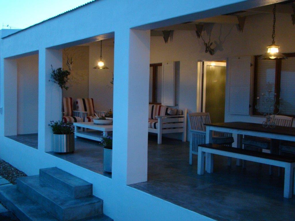 Great large stoep with braai area