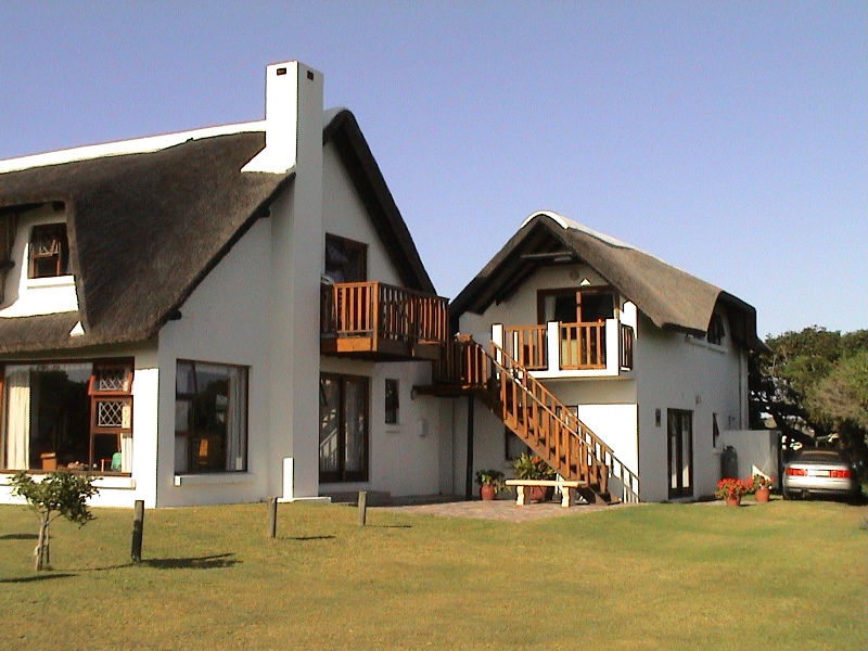 Freestanding building on right