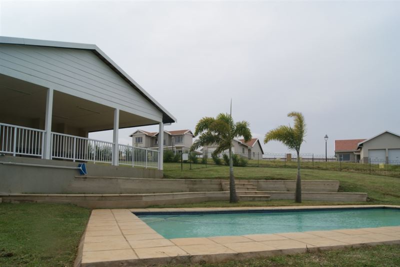 Clubhouse and pool area