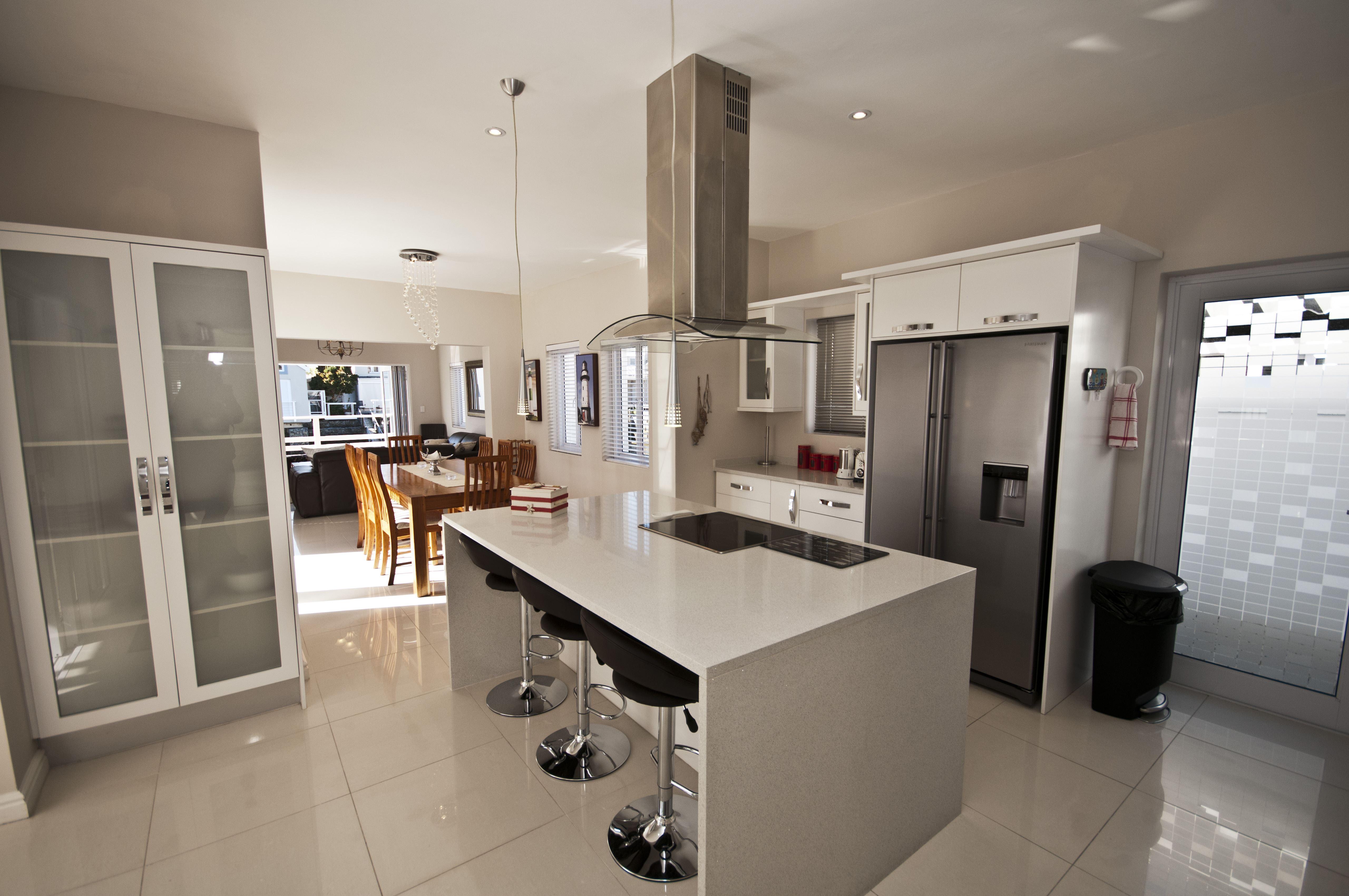 Open-plan kitchen