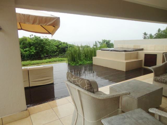 Patio and deck