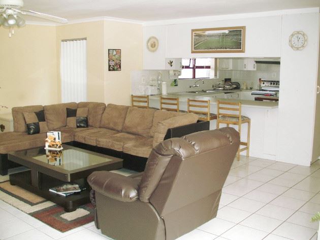 Living area and Kitchen