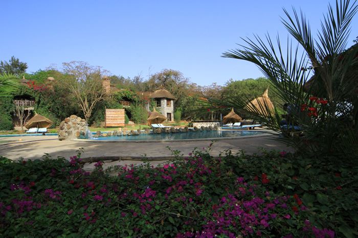 Pool area