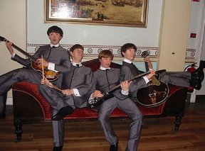 The Beatles at Madam Tussauds