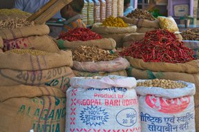Spices for sale 