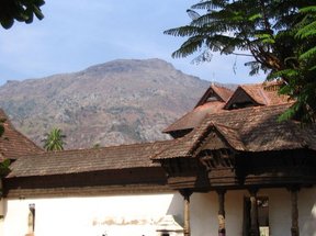 Hill and the Padmanabhapuram Palace