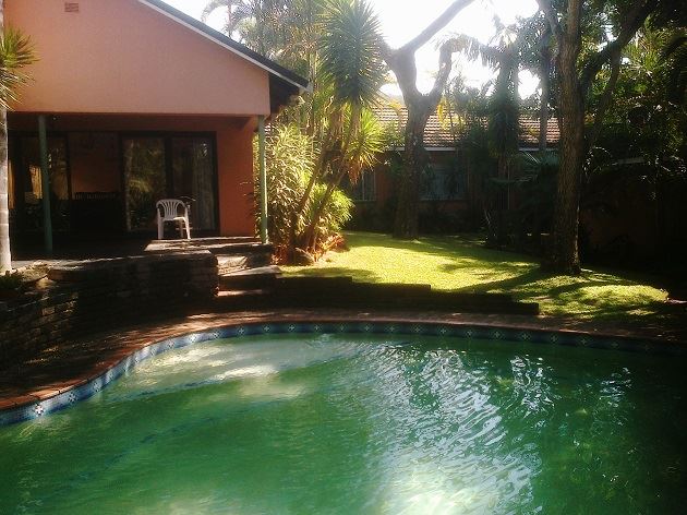 Patio, pool and garden
