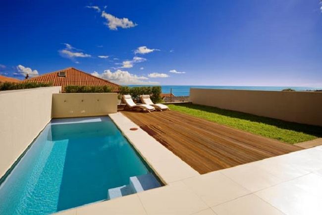 Pool and garden