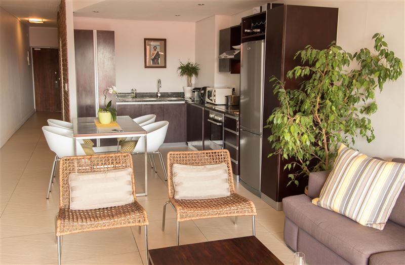 Open plan living area
