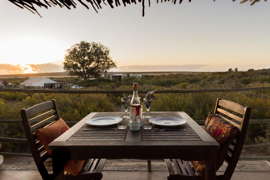 Thali Thali Game Lodge Luxury Tent Patio
