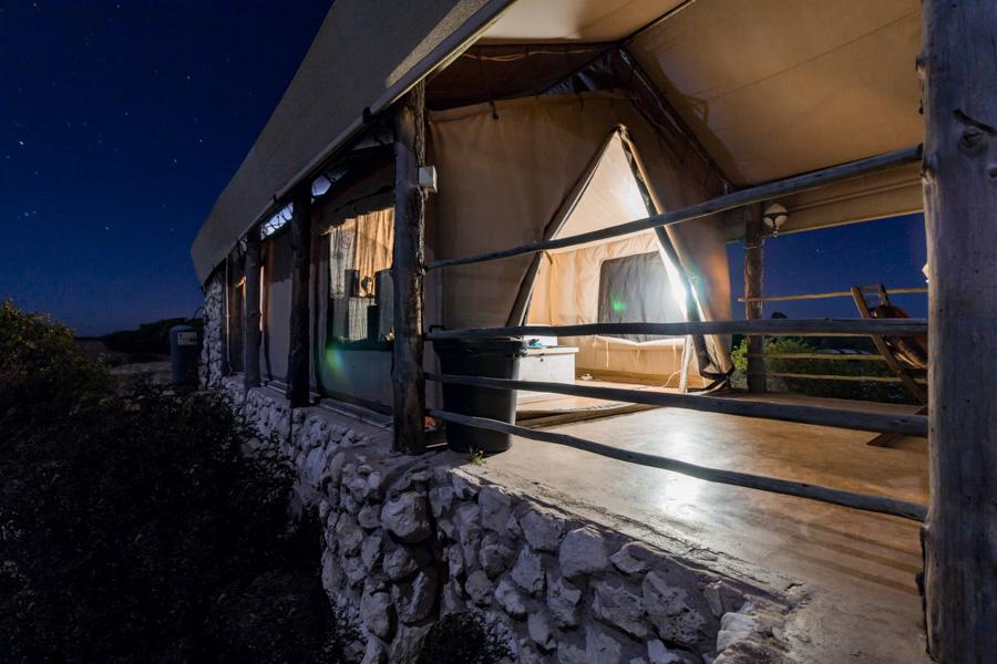 Thali Thali Game Lodge Luxury Tent Exterior