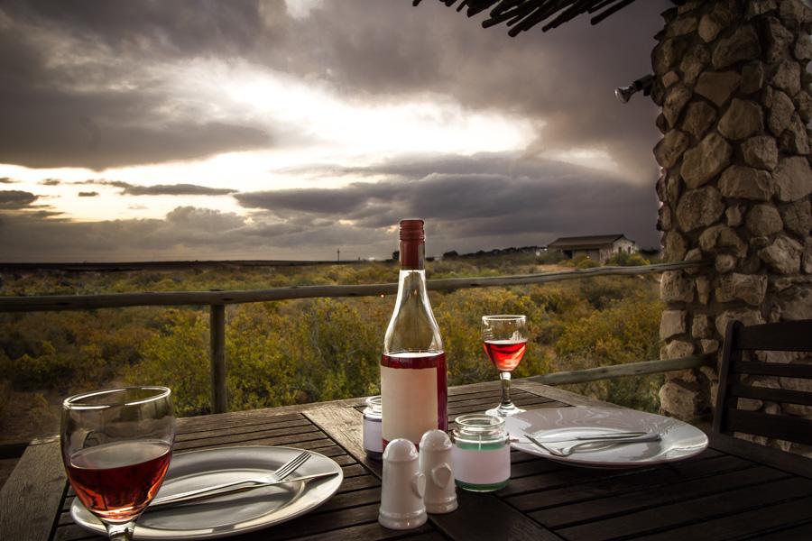 Thali Thali Game Lodge Luxury Tent Patio 2
