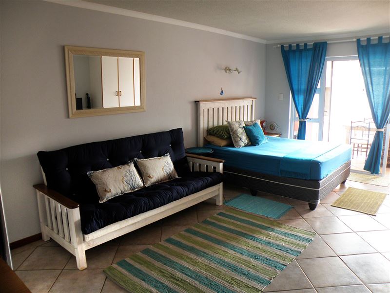 Sleeper couch and queen bed