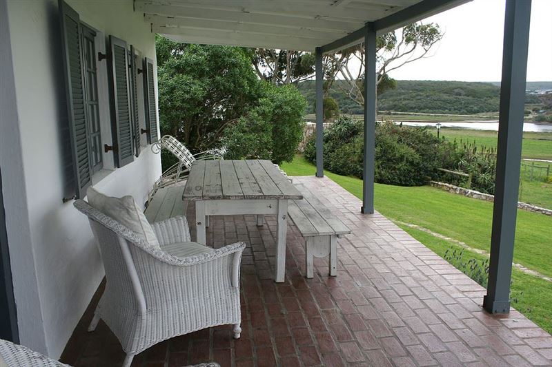 verandah with view
