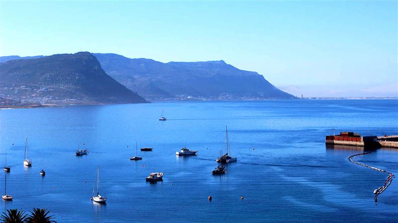 Sea and Sails boasts fabulous views of False bay