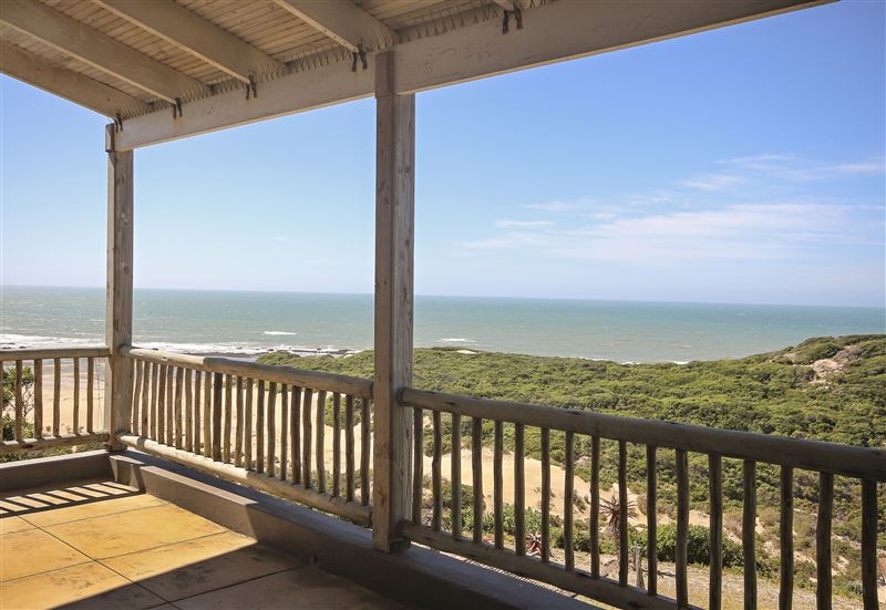 Balcony views from every room