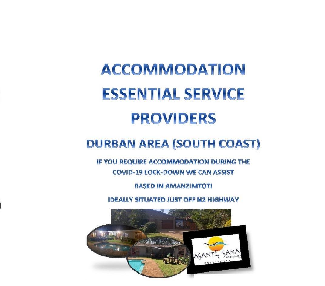 Asante Sana Amanzimtoti Guesthouse | Accommodation Amanzimtoti
