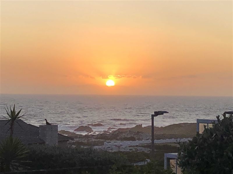 Beautiful sunset from the stoep!