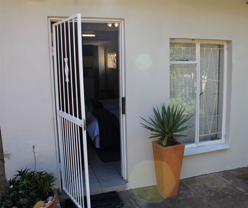 Secured gate at the entrance