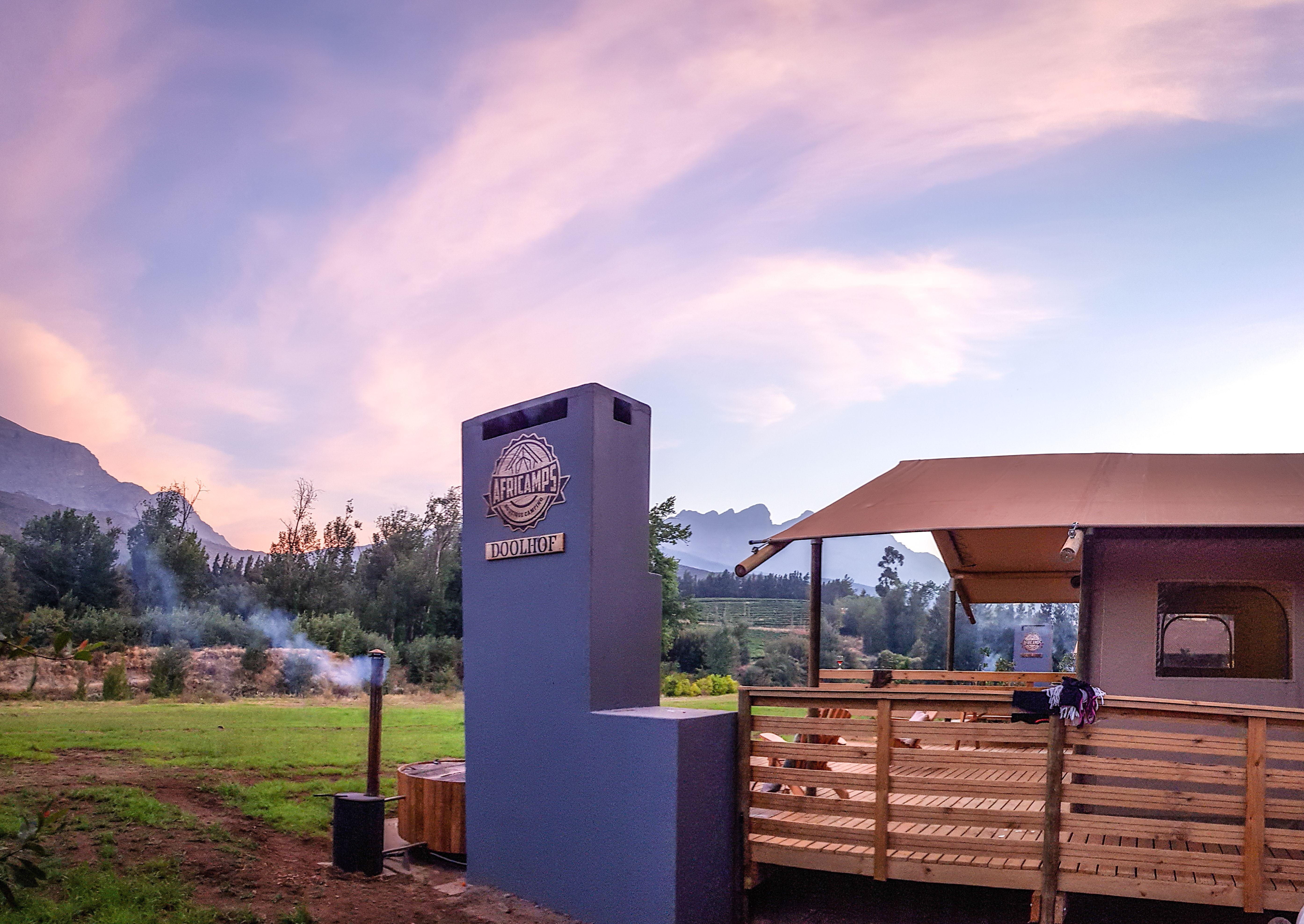 AfriCamps at Doolhof Wine Estate | Wellington Accommodation