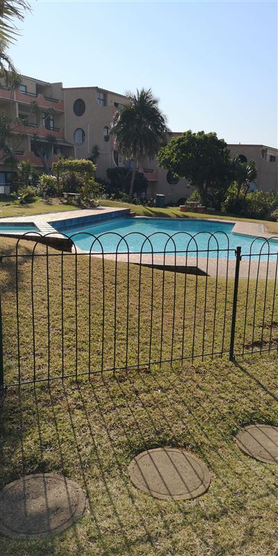Outside pool area