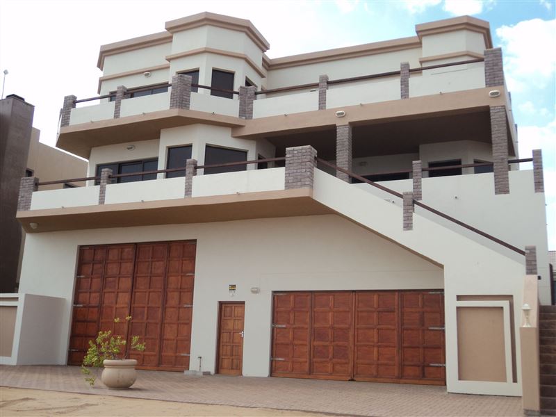 The outside of the house 