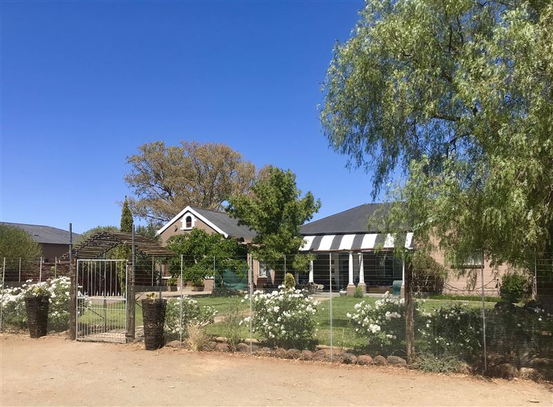 The front of the property