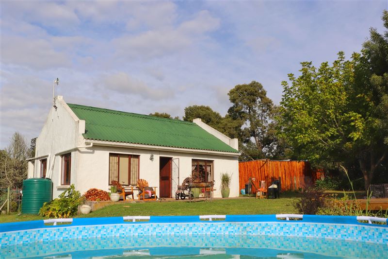 Exterior of the home