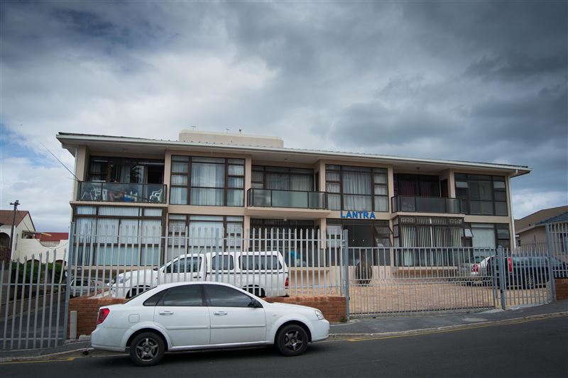 Outside view of complex.