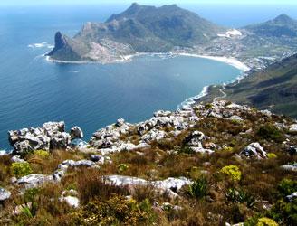 Hout Bay view from Noordhoek Peak 