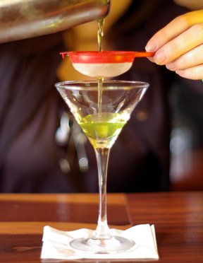 Basil martini