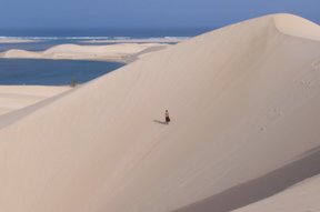 Spectacular dunes at Sundays River Mouth
