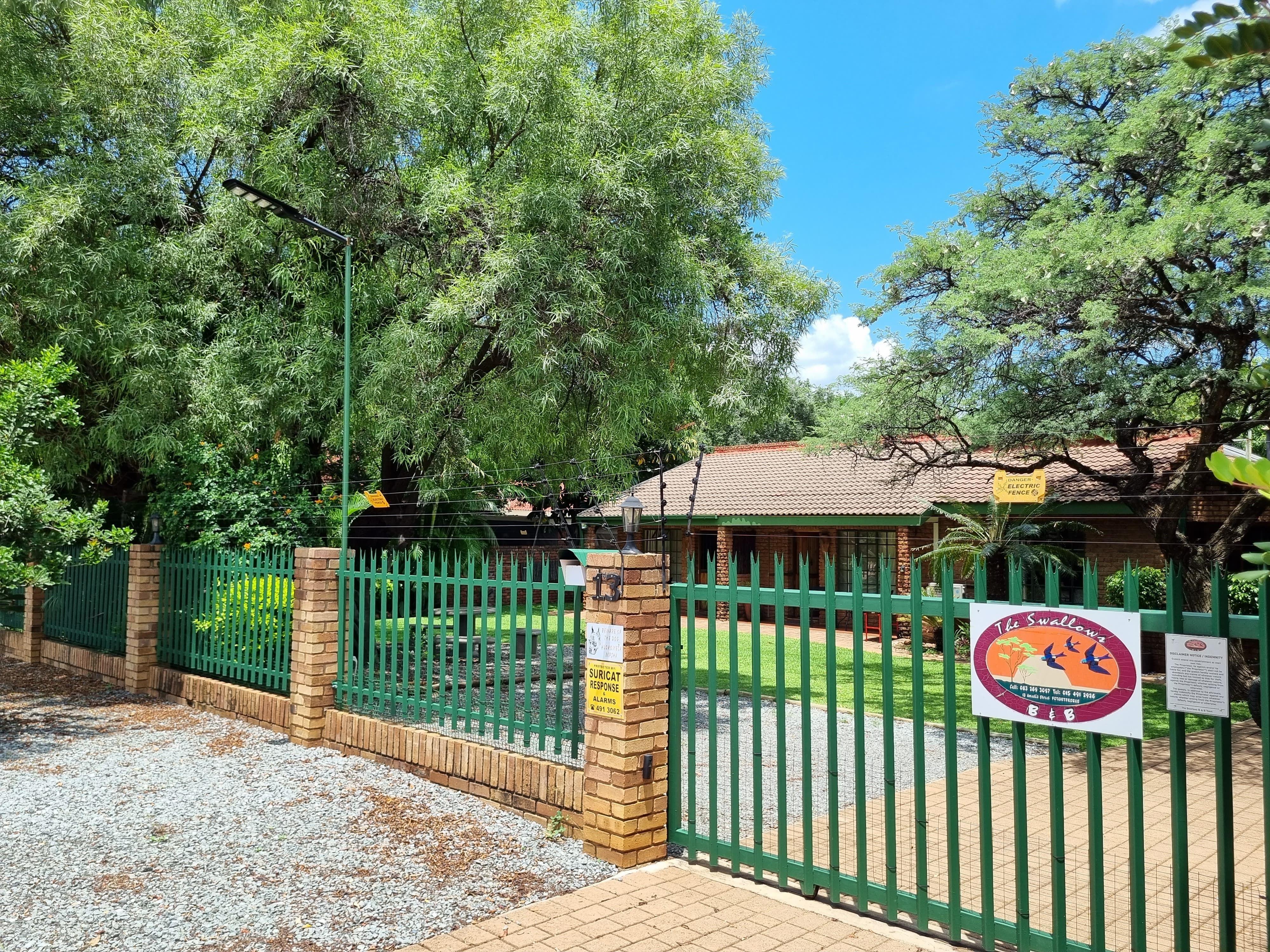 The Swallows B&B | Mokopane (Potgietersrus) Accommodation