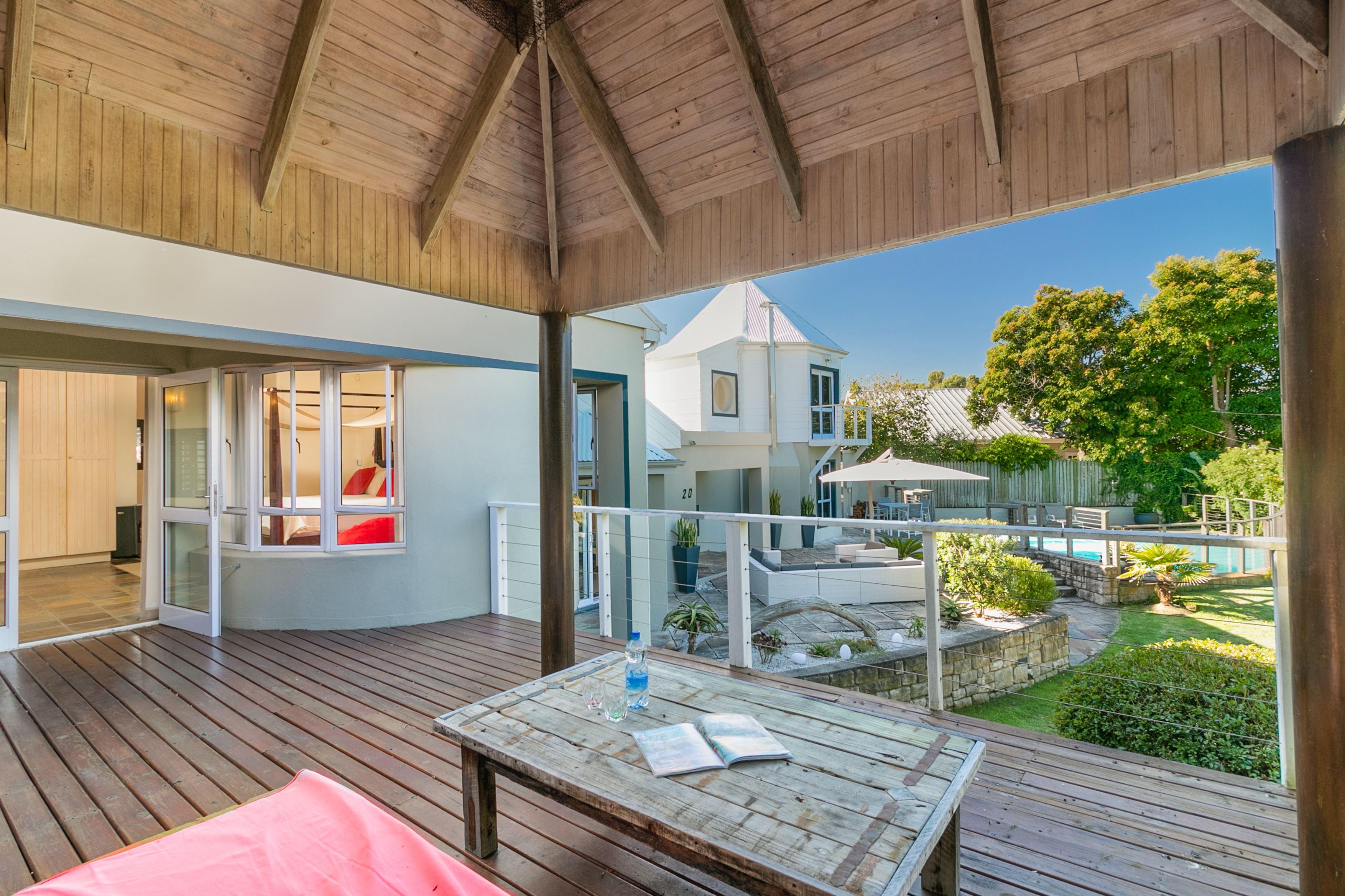 Chill out view from daybed over the house...