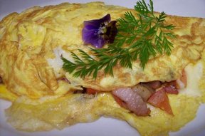 Omelets served with a variety of fillings of your choice