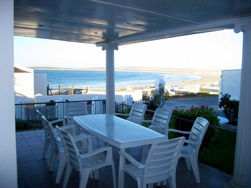 Outside patio overlooking Paternoster