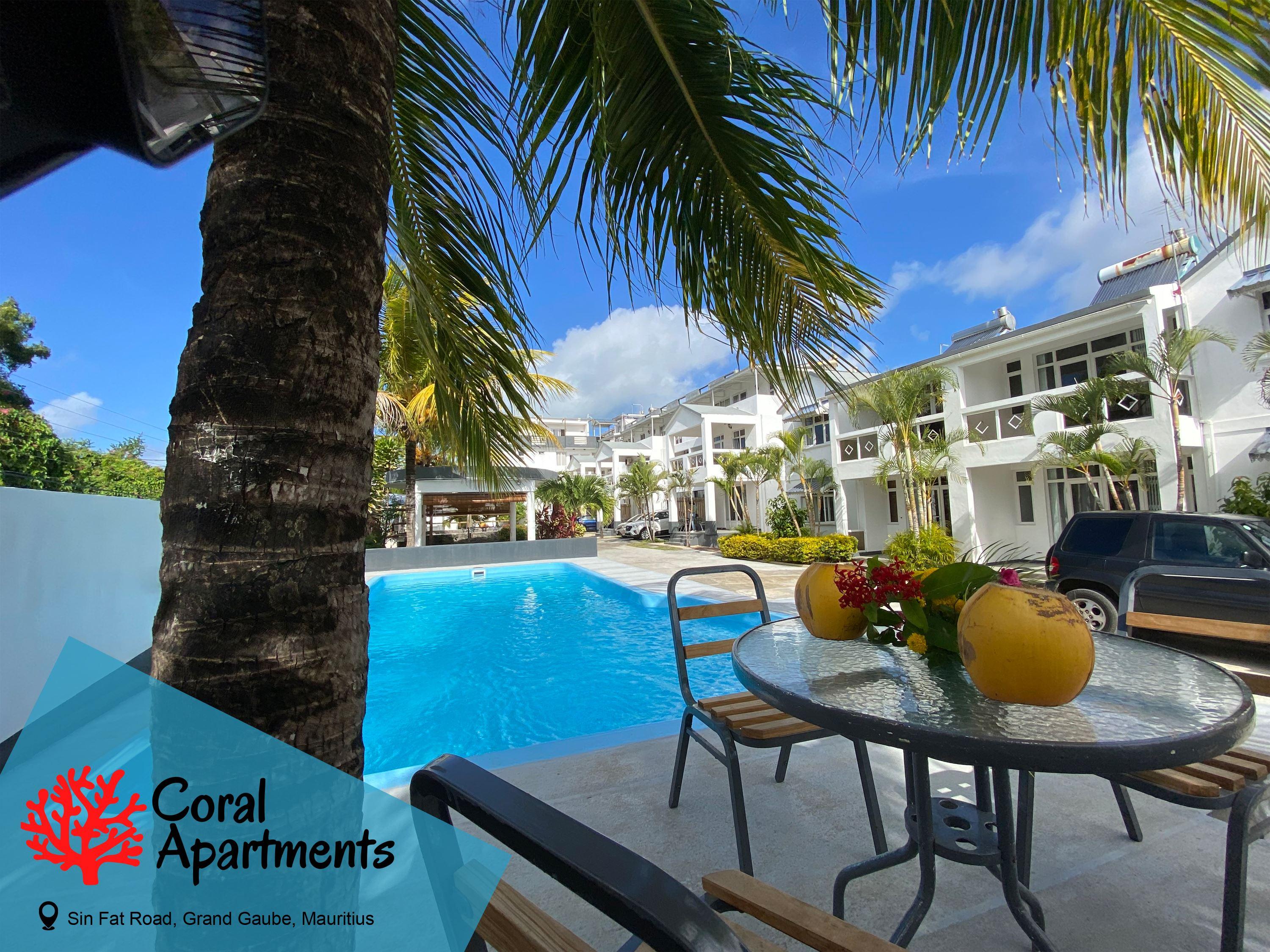 Coral Apartments in Mauritius | Accommodation Grand Gaube