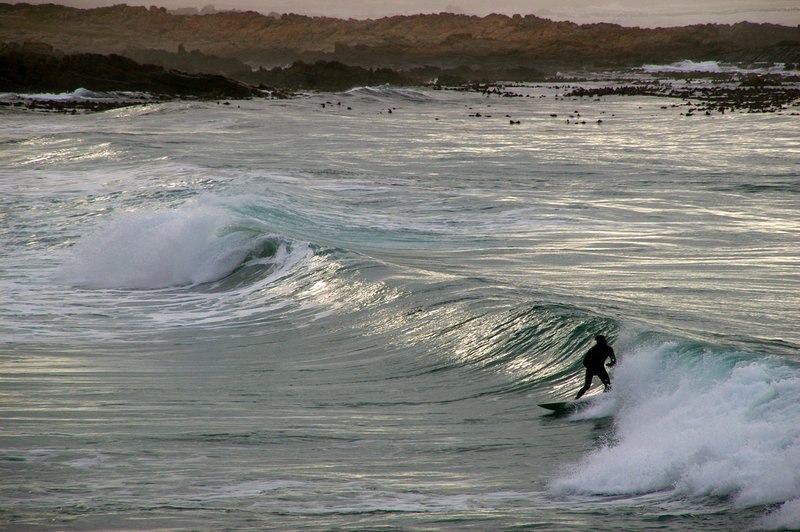 Surfing at Onrus