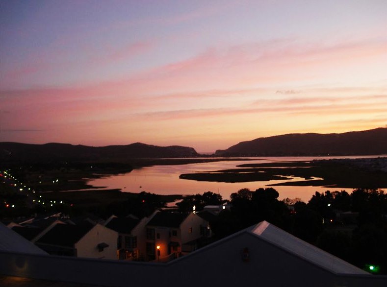 Knysna sunset from Old Place