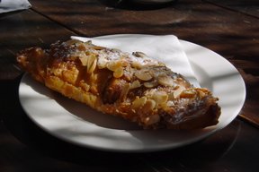 Another reason why you should visit Plettenberg Bay, the almond croissant from Le Fournil de Plett.