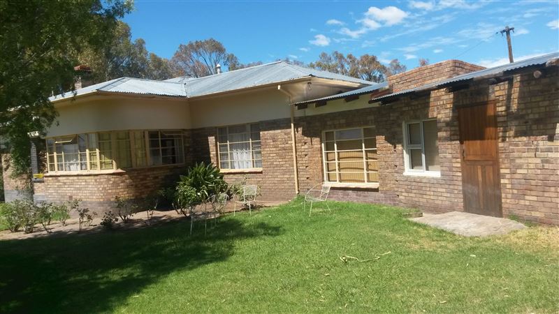 Wood door exit to garden