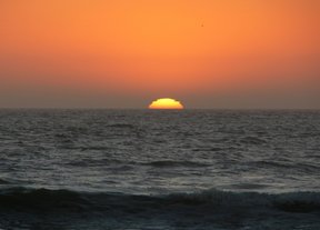 Skeleton Coast sunset