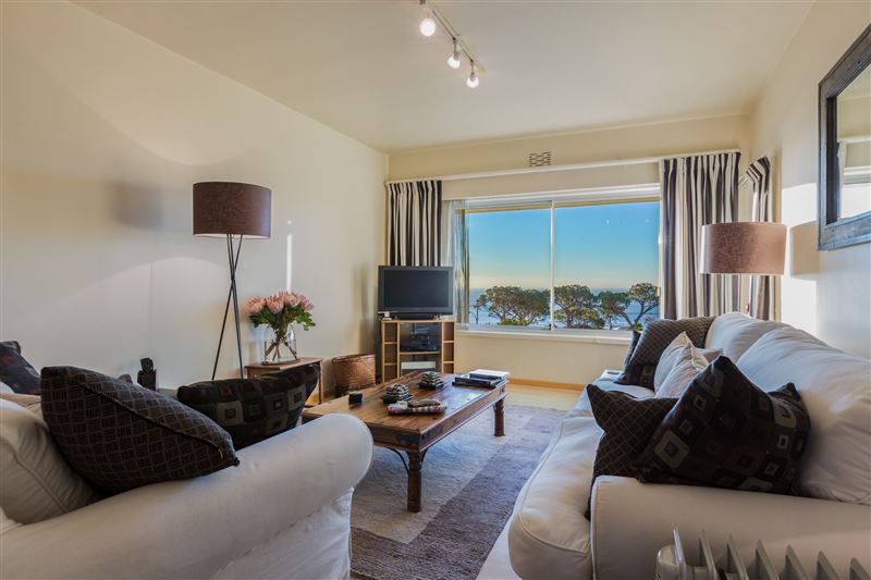 View of lounge looking out to ocean 