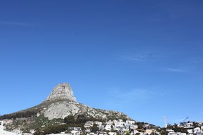 View from Saunders Beach towards Lions Head