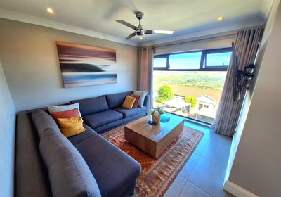 Loung with Smart tv and beautiful view