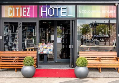 Front of property - evening/night