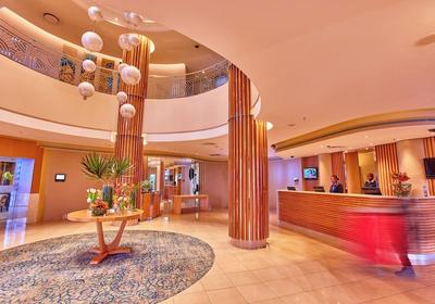 Check-in/check-out kiosk